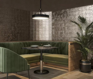 Плитка Kerama Marazzi Агдаль 2 металл глянец структура декор (15х15х0,9) арт. KMD2SFC003BN